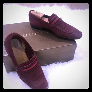 ✨✨Men’s Burgundy Gucci Shoes✨✨